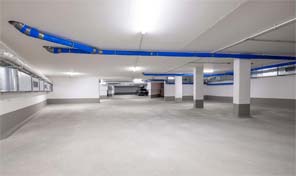 Tiefgarage im Burgpalais Mayen